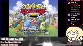 Desafio em Pok&eacute;mon Stadium 2 e SORTEIO de HyperViolent [26/09/25]