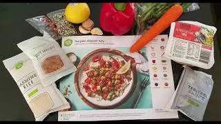 I tried 'Hello Fresh' Vegetarian Recipe - Teriyaki Glazed Tofu 😱😋