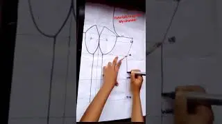#HOW TO DRAFT AN OFFSHOULDER BASQUE CORSET #corset #short #shorts #viral