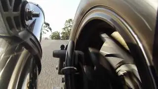 Musarri Slip On Exhaust Ride By and On Board Hyosung GT250R EFI