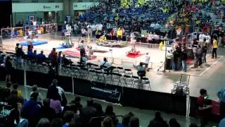first autonomous shot, high-five