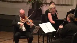 Trio for Clarinet, Viola and Piano by Lowell Liebermann, World Premiere, Tucson AZ