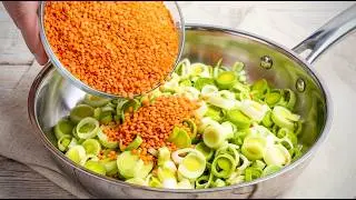 I can't believe it! Just red lentils and spices! A new healthy recipe!