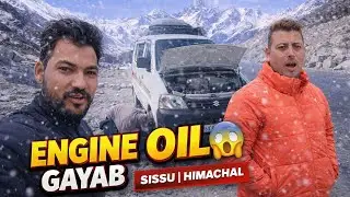😱 Gaddi Kharab Ho Gayi ! Sara Engine Oil Nikal Gaya | @Himachalifamily5  Travel Vlog