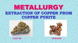 Metallurgy Class 12/ Part 13 - Extraction of copper from copper pyrite