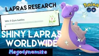 SHINY LAPRAS WORLDWIDE in Pok&eacute;mon Go
