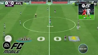 EA SPORTS FC Mobile Gameplay | Newcastle vs Aston Villa | SanRo Gaming 