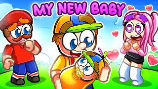 Johnny's NEW BABY in Roblox!