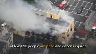 Japan anime studio arson attack kills 23