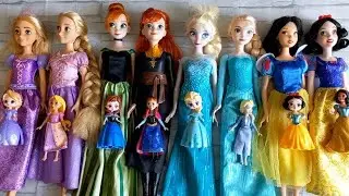 Disney Princess Doll Makeover ~ DIY Miniature İdeas for Barbi Wig, Dress, Faceup, and More! DIY