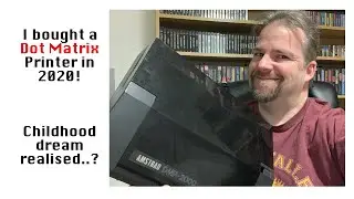 Retro Gaming Memories: Amstrad DMP-2000 Dot Matrix Printer