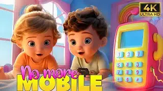 No More Mobile Phone Kids Rhymes  | #TinyGeniusTV  Nursery Rhymes & Kids Songs