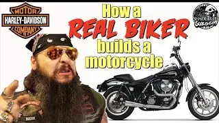 How a REAL BIKER builds a Motorcycle | Harley FXR Performance Build