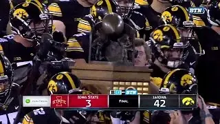 Iowa State Cyclones vs Iowa Hawkeyes 09-10-2016