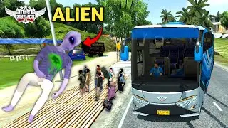 🚚Alien Found! In Bus Simulator Indonesia by Maleo 🛣️ | Bus Gameplay