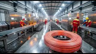 Inside the Steel Factory – How Wire Rods Are Made From Iron Ore Mining (Full Process)