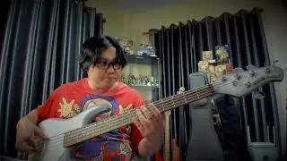 MusicMan StingRay5 Special Snowy Night Sound Check by Keng-Bassist