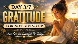 📅 Day 3  / 7 Gratitude 🤍  for Yourself ! &bdquo; Mini series about Gratitude .