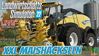 LS22 LIVE🔴: Das MEGA-EVENT│XXL Maishäckseln 🌽│OPEN END LIVESTREAM │Landwirtschafts Simulator 22