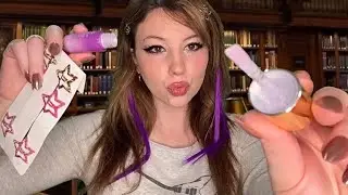 ASMR E-Girl Gives You A 2000s Inspired Makeover In The Library 🤫