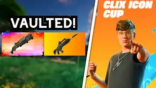 Fortnite VAULTED the Best Shotgun + Clix Cup Winners