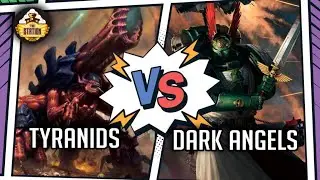Tyranids vs Dark Angels | Battlereport 2000 pts | Warhammer 40k