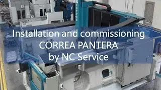 Gantry type milling machine CORREA Pantera 2000 - Nicol&aacute;s Correa Service