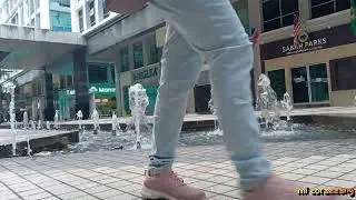 Water Fountain View in KK Times Square #waterfountain #kktimesquare #kotakinabalu #sabah 