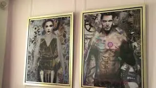 TransHumanized Lenticular artworks
