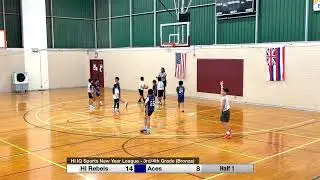 HI Rebels vs Aces - 1/18/26 (HI IQ Sports New Year League - 3rd/4th Grade Bronze)