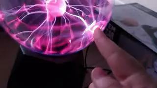 I got a big plasma ball for Christmas