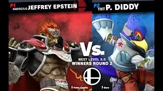 Next level 5.5 - Havoc/LG | Starked/Jeffrey Epstein (Ganondorf) Vs TNT | Nico Senpai/P.Diddy (Falco)