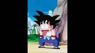 Goku And Krillin Move A Giant Rock | Dragon Ball #shorts