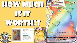 How Much Is Pikachu VMAX Actually Worth? (Super Expensive Pokémon Cards)