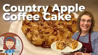 Easy  Country Apple Coffee Cake | Apple Coffee Cake
