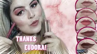 TESTEI: Batom L&aacute;pis #COLLORMATTE - Eudora || Delineando Moda