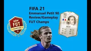 FIFA 21 Emmanuel Petit 90 Review/Gameplay FUT Champs