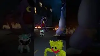 #miss catnap #Shorts #garry's mod #poppy playtime chapter 3 #GMod #dogday #battle #huggywuggy