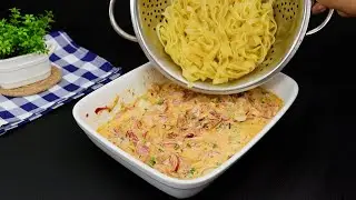 Ma grand-m&egrave;re m'a appris ce plat ! La plus d&eacute;licieuse recette de p&acirc;tes pour le d&icirc;ner.