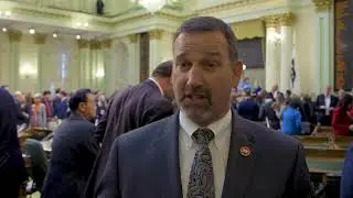 Senator Brian Dahle reacts to California Governor's State of the State Address