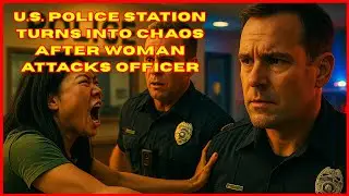 Korean Woman Causes Chaos at U S  Police Station  Good Hope, Illinois Incident