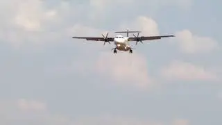 ATR72-500 PP-PTQ VOEPASS POUSANDO EM PALMAS