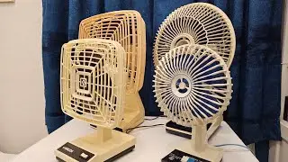 Big and small | Amcor & Electrostar table fans | Short overview?