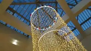 Excellent Christmas lights at Darwin Shopping centre, Shrewsbury UK _13dec2023_15:50
