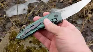 НОЖ ZERO TOLERANCE 0055 GTC GREEN кастомизированная версия USA
