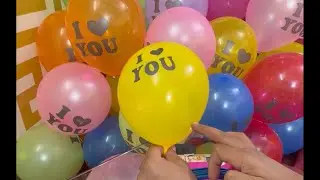 50 colourful i love you balloons for word .S ?&pound;