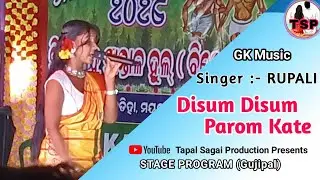 DISUM DISUM PAROM KATE ll NEW SANTALI SONG 2024 ll RUPALI ll STAGE PROGRAM GUJIPAL ll HUL maha