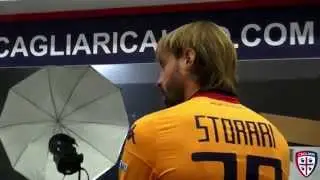 Backstage foto di squadra e album Panini