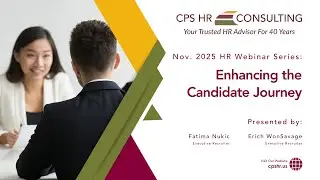 November 2025 HR Webinar Series: Enhancing the Candidate Journey