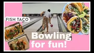 Cook With Me | Fish 🌮 | Recreational Therapy At The Bowling Alley #autismmom
